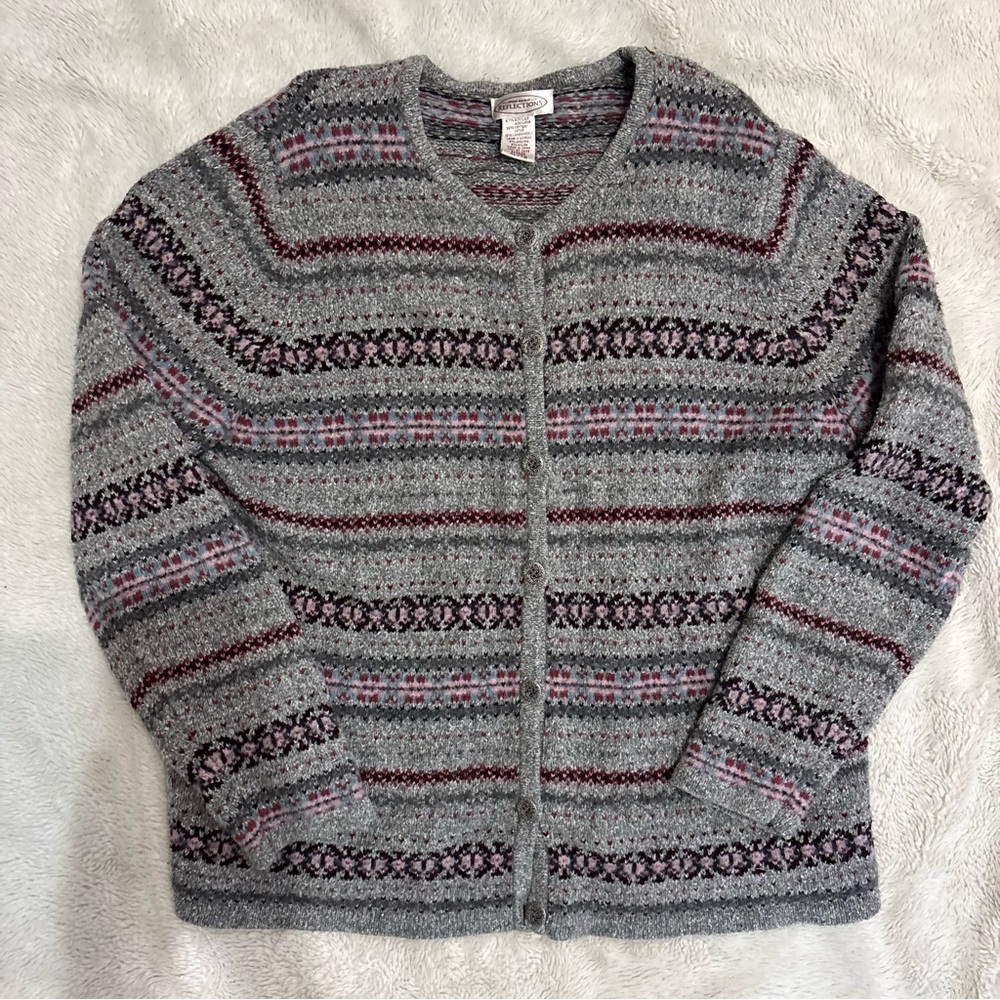 Vintage northern reflections cardigan